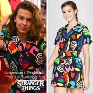 Target x Stranger Things Short Sleeve Romper ASO Eleven Stranger Things